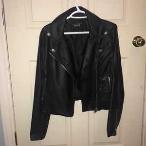 Leather jacket